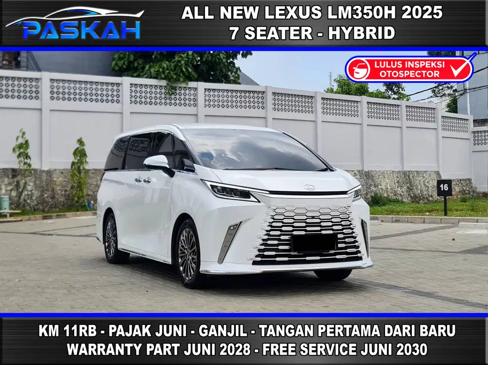 7 seater Bunga 4% KM=11k Ganjil Lexus LM350H Hybrid 2025 LM 350 H 2025
