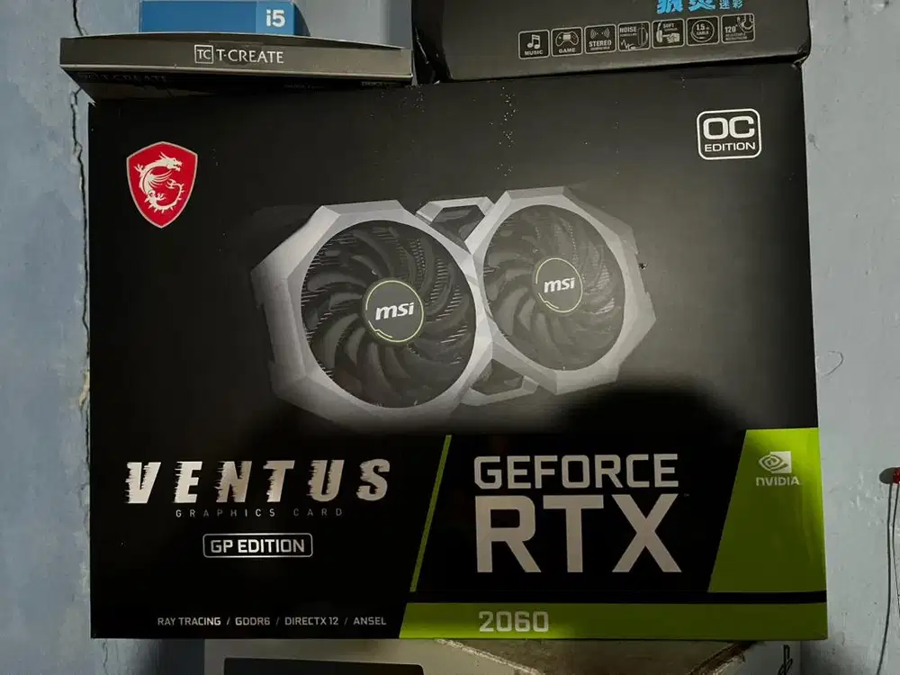 RTX 2060 MSI VENTUS GP EDITION 6GB PEMBELIAN 2022