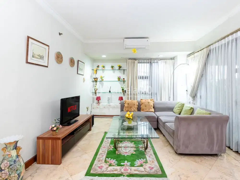 Disewakan Apartemen Grand Tropic Suites tipe 3BR Full Furnished | GTCD005