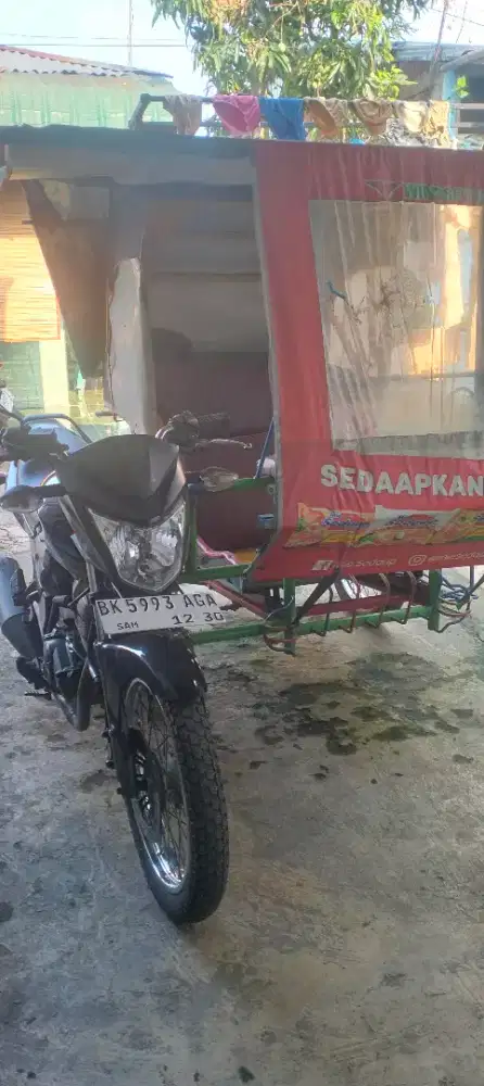 Becak penumpang murah