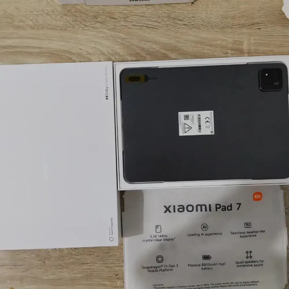 Xiaomi pad 7 8/256gb fullset ori mulus kaya baru grs resmi normal