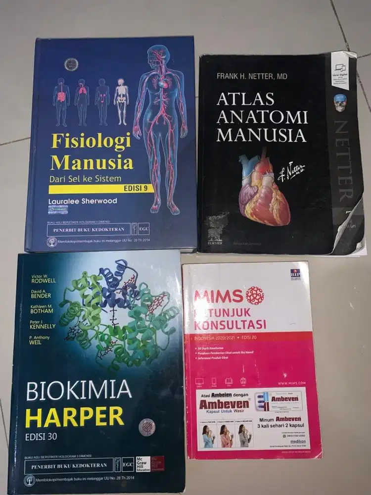 Buku Kedokteran Bekas : Atlas Anatomi Netter Ed. 7