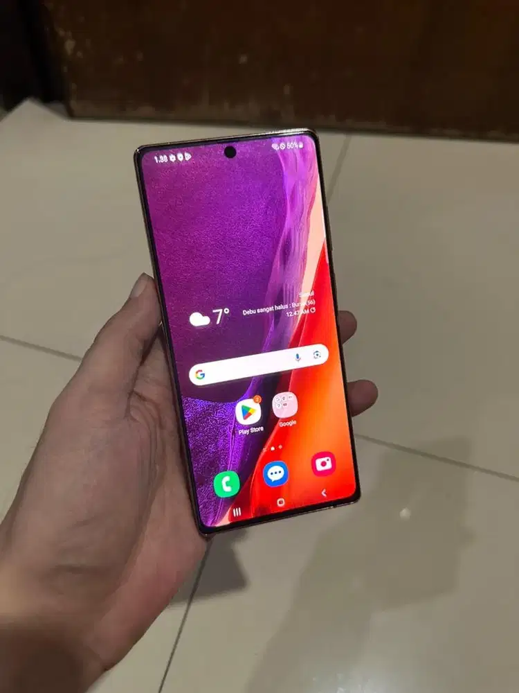 samsung galaxy note 20 5G terdaftar beacukai