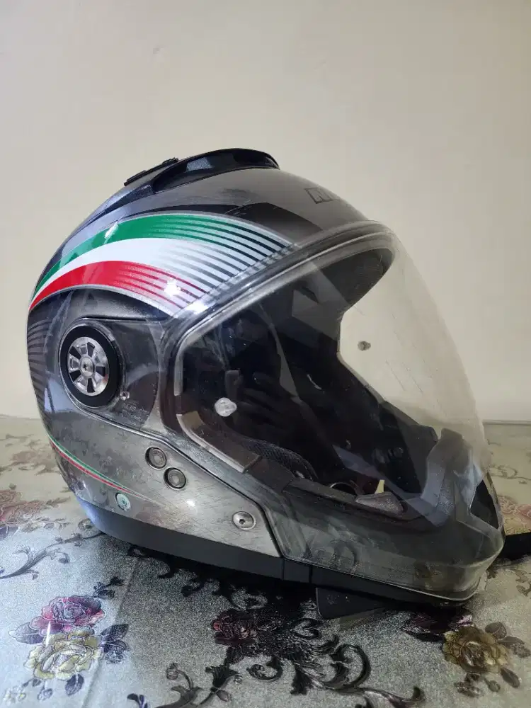 NOLAN N44 EVO ITALY SCRATCH CHROME