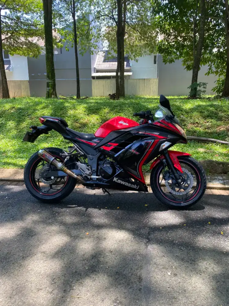 Jual cepat ninja 250 fi tahun 2015 se