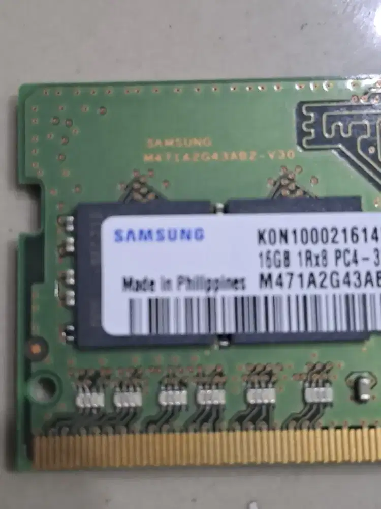 Ram laptop sodimm 16gb ddr4 seken normal pake banget