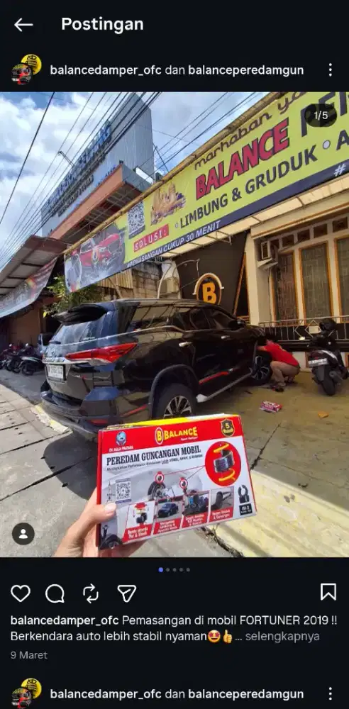 Damper skok Peredam suspensi