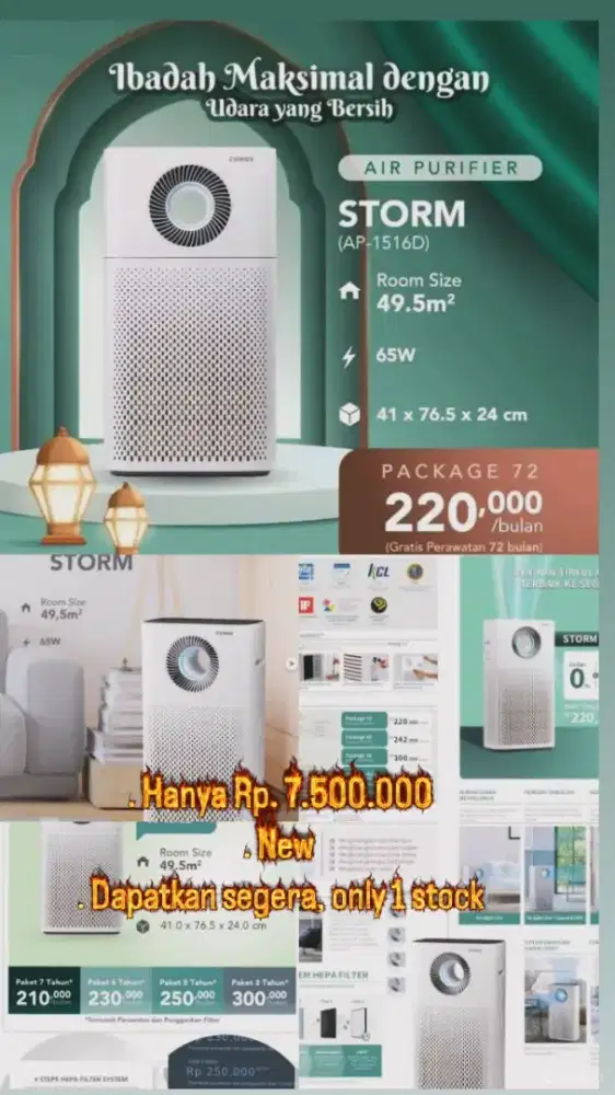 AIR PURIFIER (new)