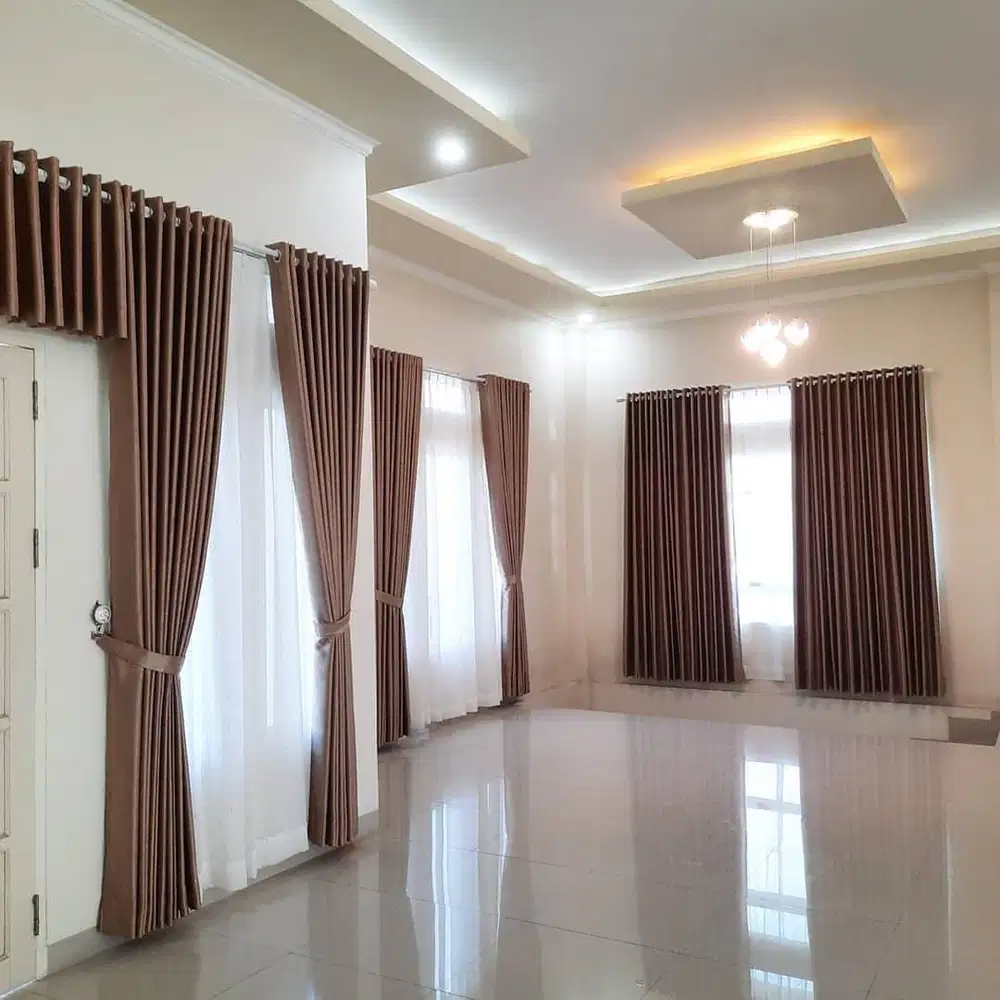 Ready Gorden Jendela Terbaru Minimalis Mewah Murah Gordyn Hordeng