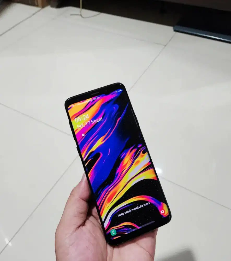 samsung S9 plus Metalik Black sein resmi