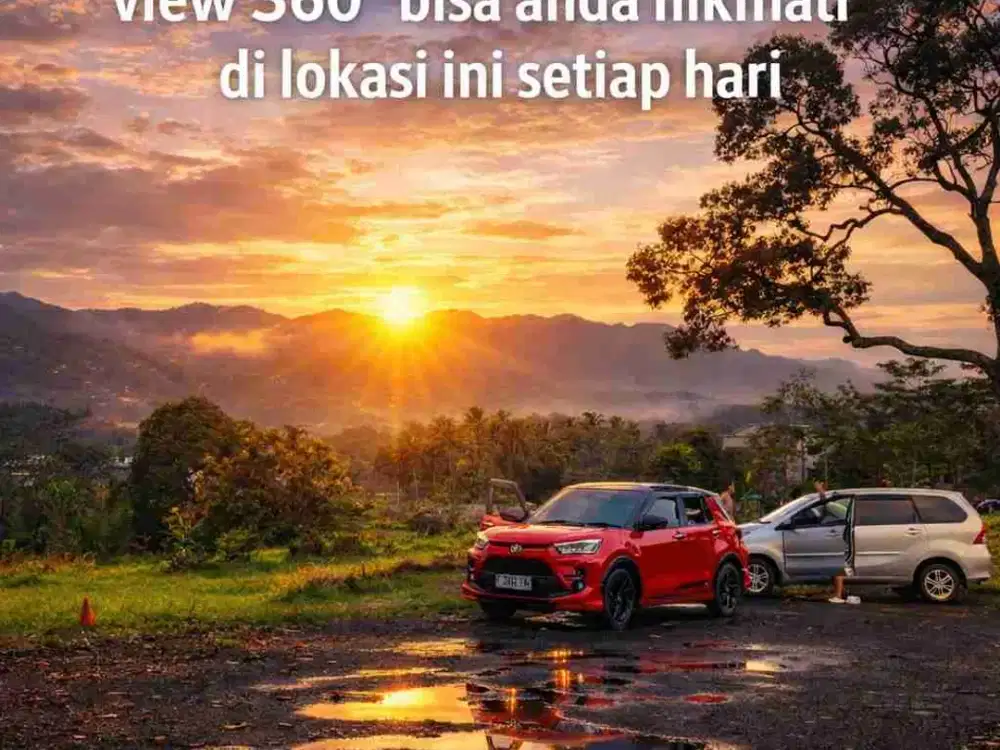 Tanah 733m² Dekat Jalan Raya Puncak Best View