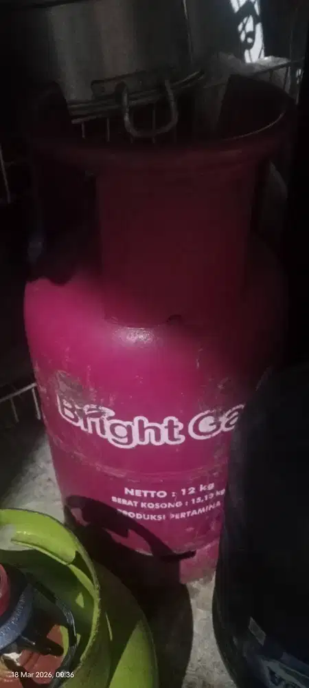 Jual tabung gas 12 kg pink