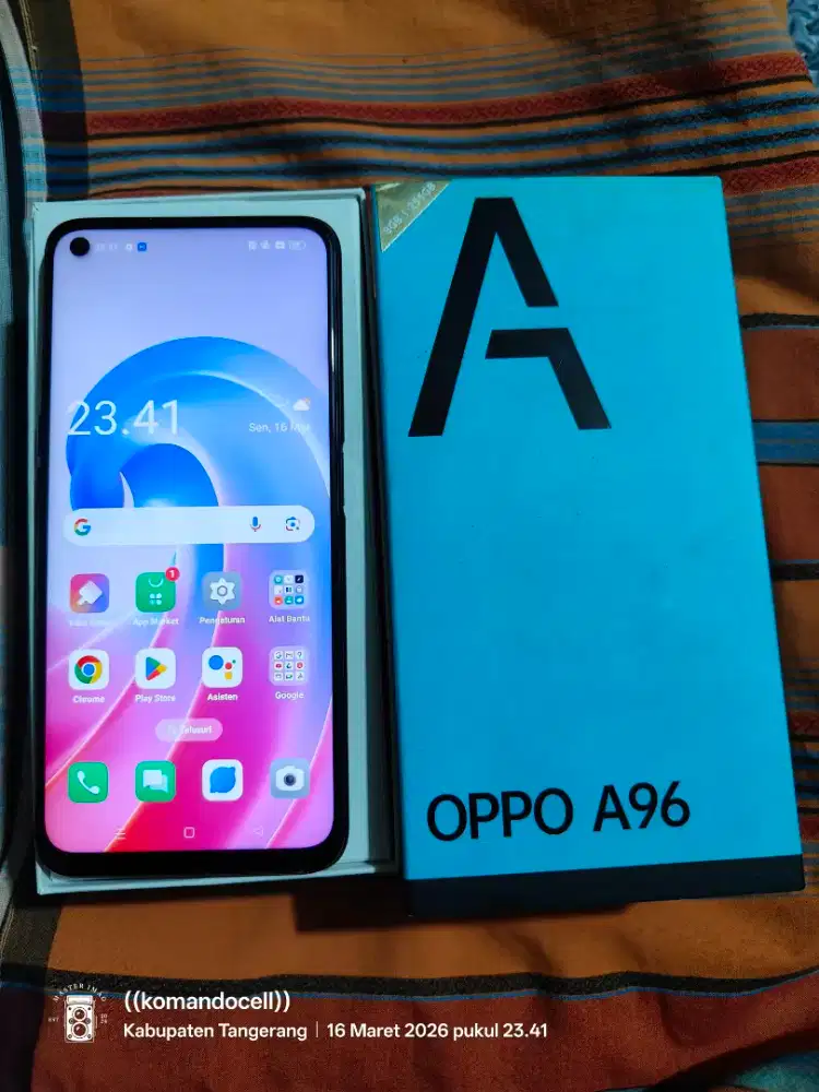 Oppo a96ram8/256gb