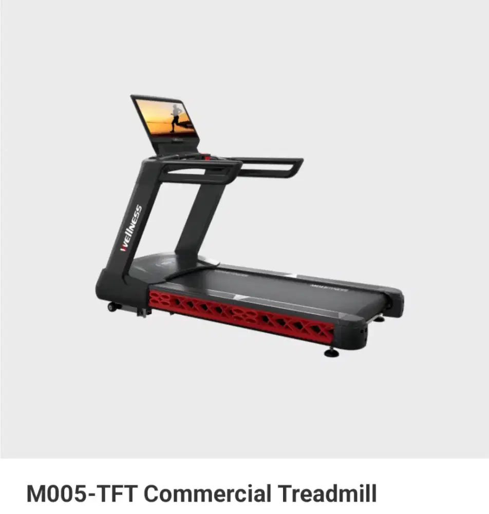 Alat Fitness Treadmill Elektrik Mbh M005-TFT Import Komersil