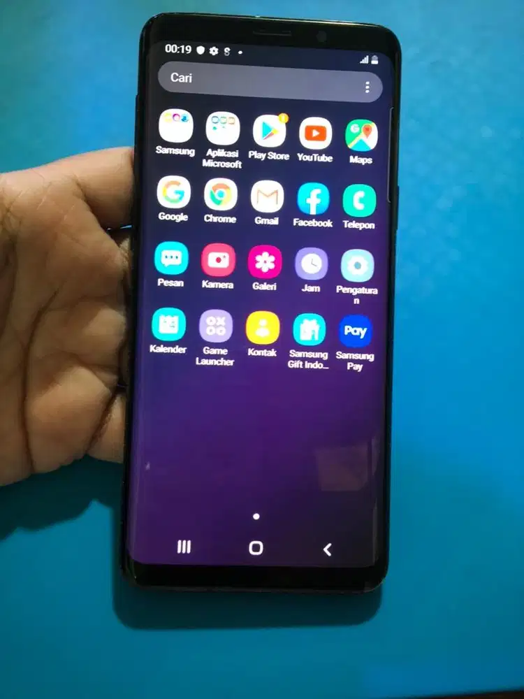 Samsung s9 4/64 NFC sein indo