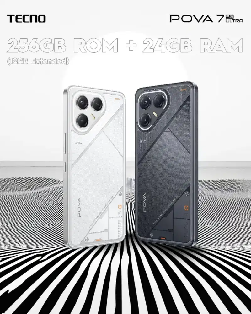 READY TECNO POVA 7 ULTRA .DIMENSITY 8350.AMOLED 144HZ.