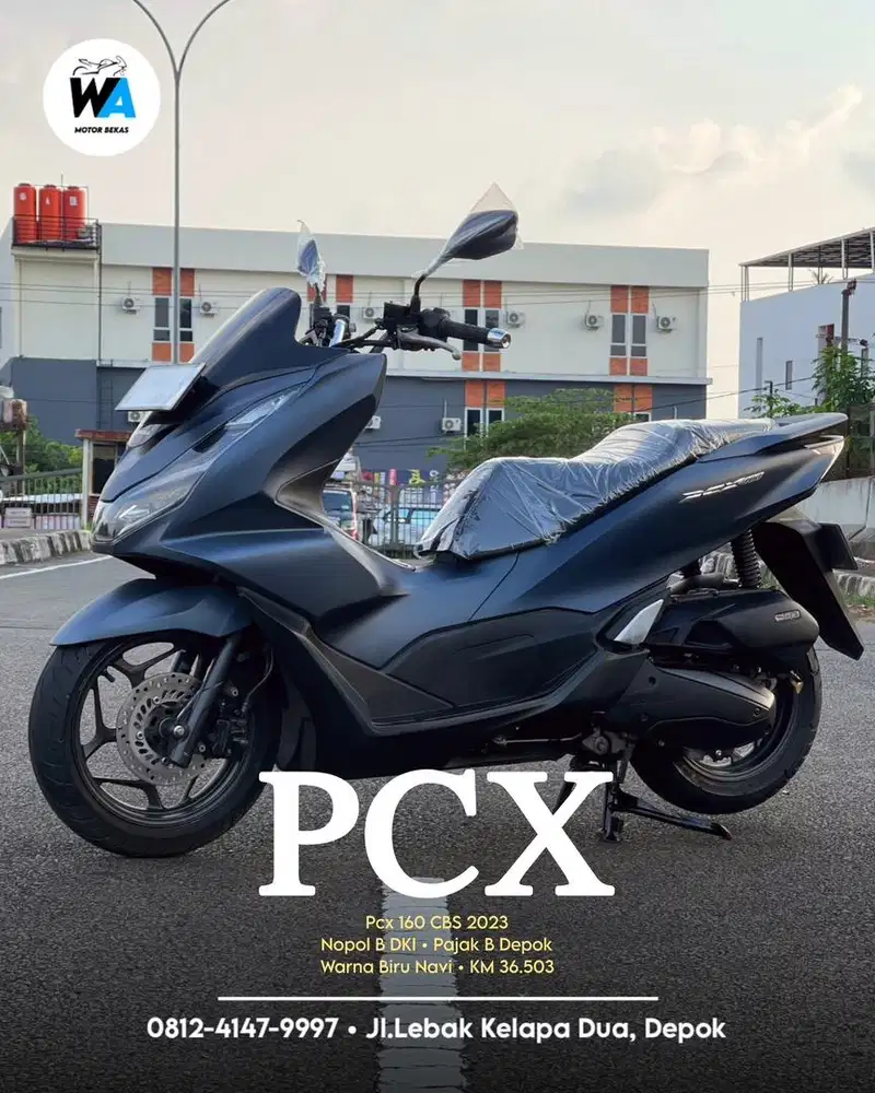 Cash/Kredit Honda Pcx 160 Cbs Tahun 2023