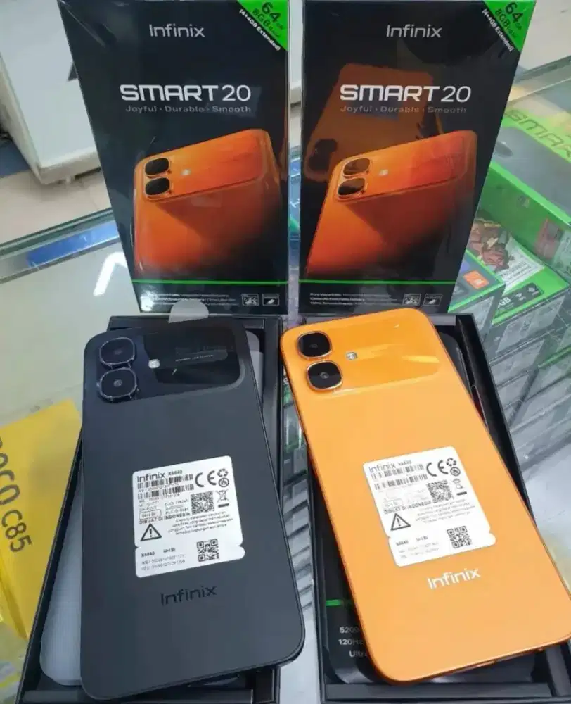 INFINIX SMART 20 RAM 4/128 BARU