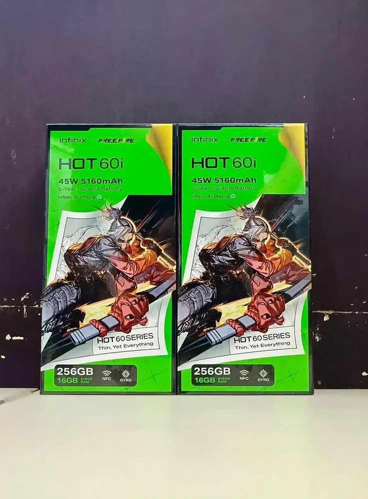 INFINIX HOT 60i 8/256GB GARANSI RESMI