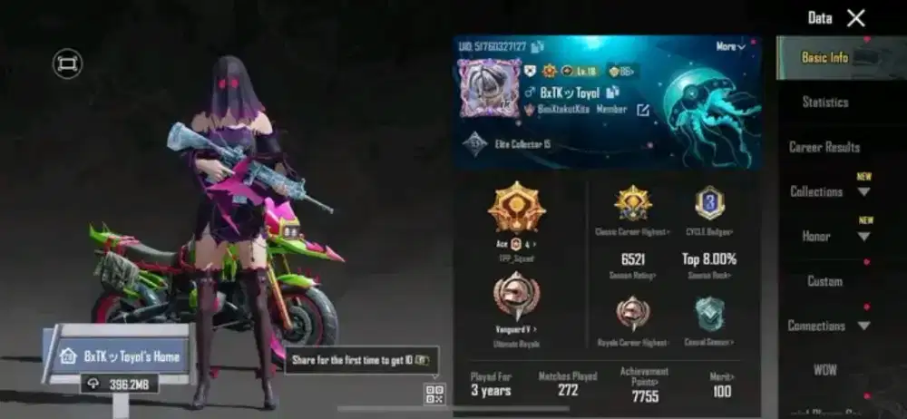 JUAL BELI AKUN PUBG MOBILEE