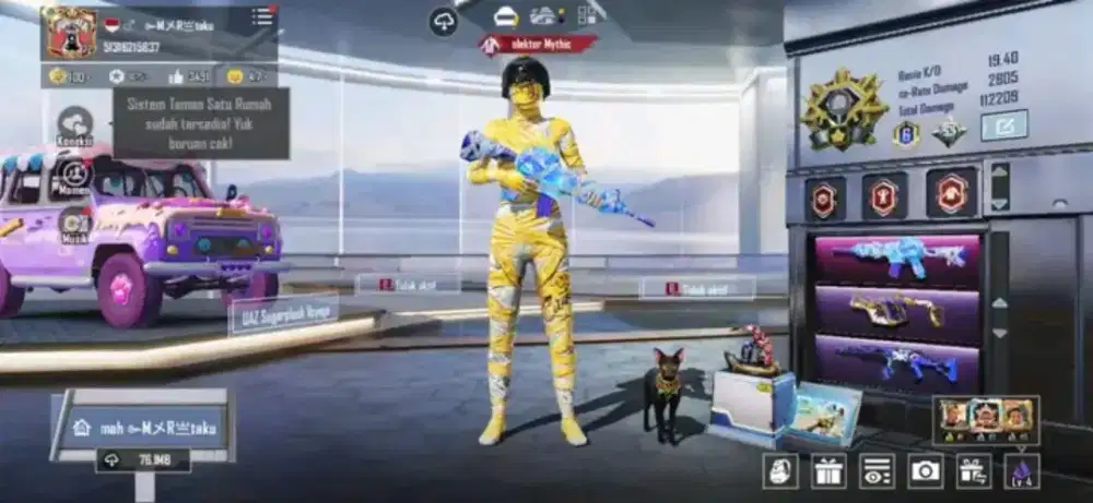 JUAL BELI AKUN PUBG MOBILEE