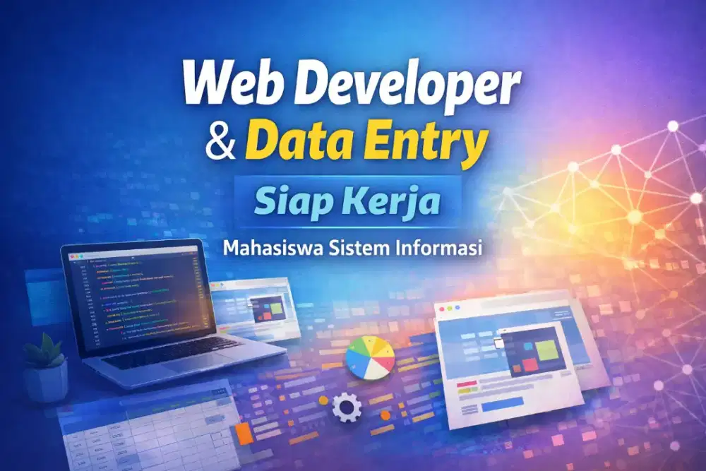 Mencari Pekerjaan Web Developer & Data Entry