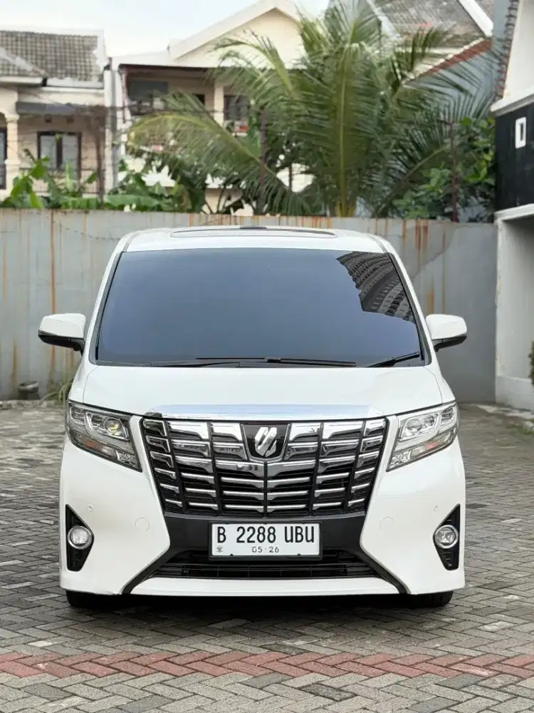 Toyota Alphard 2016 Bensin
