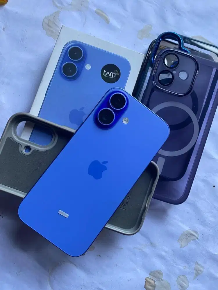 Iphone 16 128 ibox resmi garansi masih on