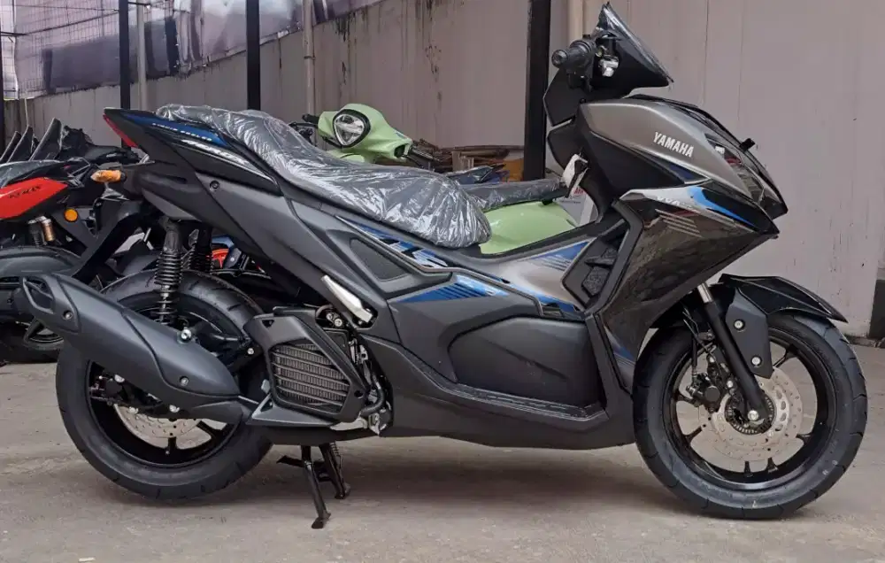 [ Motor Baru ] aerox alfha 155cc vva hitam