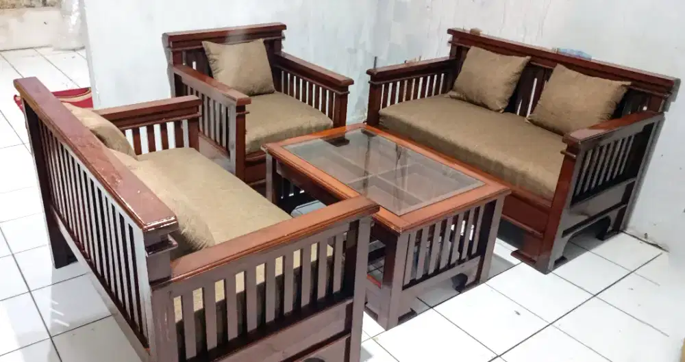 Kursi Jati Asli Minimalis