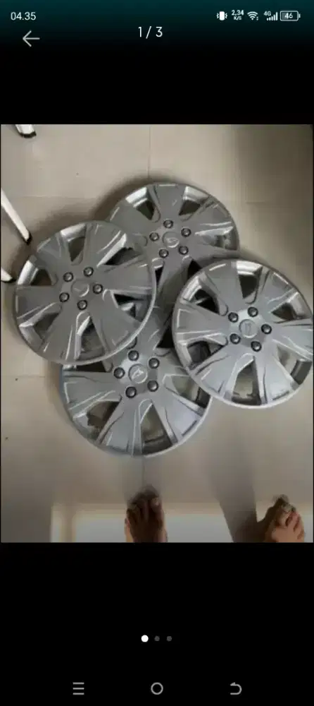 velg dop terios konde ring 16