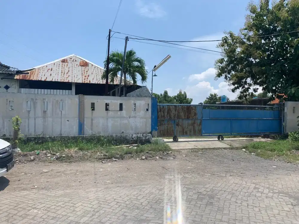 DIJUAL MURAH TANAH GUDANG SUMPUT DRIYOREJO DEKAT TOL SUDAH URUG