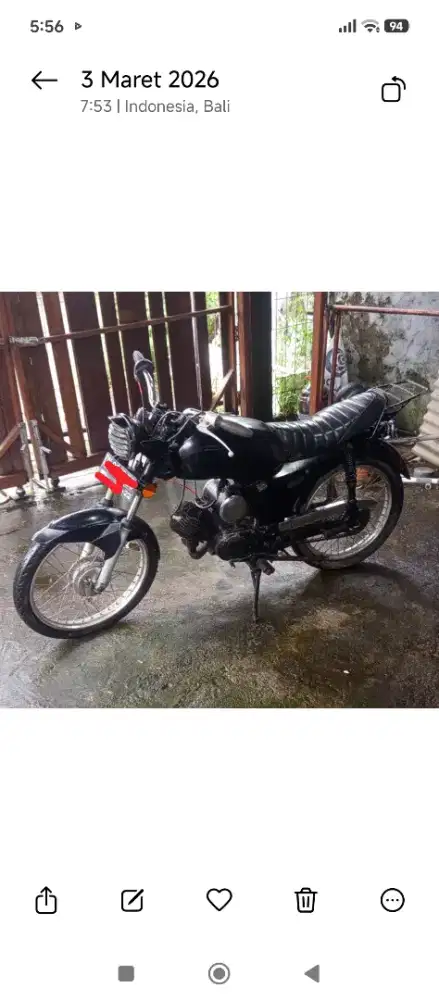 Motor proyek ganteng buc