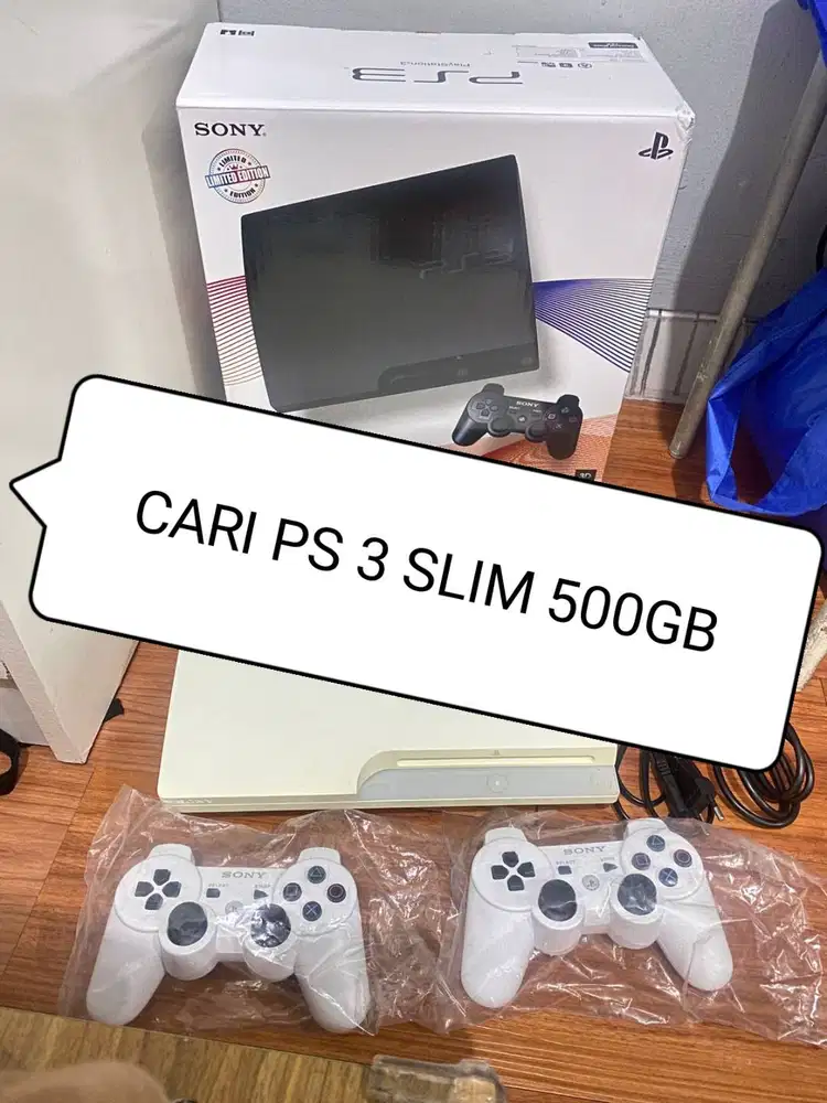 CARI PS 3 SLIM 500GB 900K