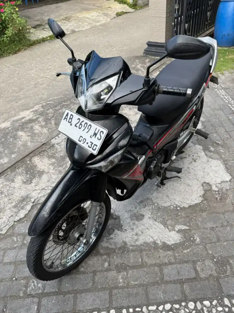 Supra 125 karburator THN 2010 plat AB Kota