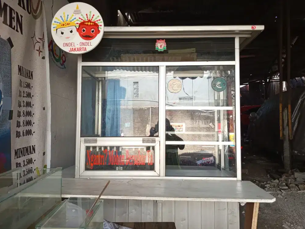 Jual Gerobak Etalase