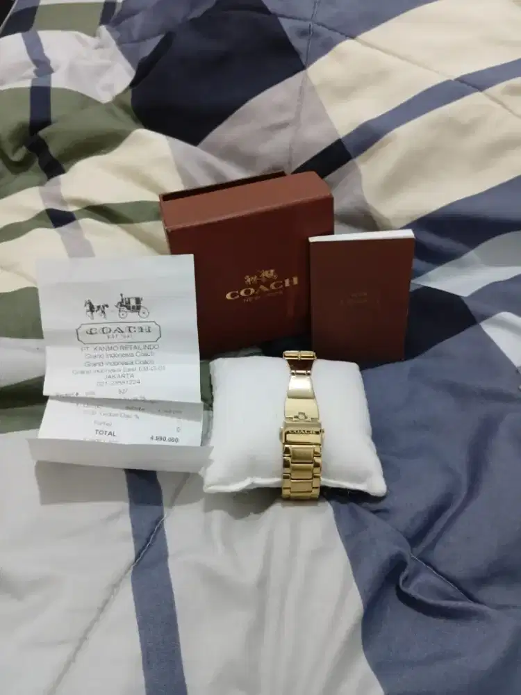 jam tangan coach original dan gues original jarang digunakan