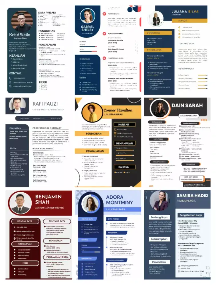 Pembuatan CV & Surat lamaran kerja