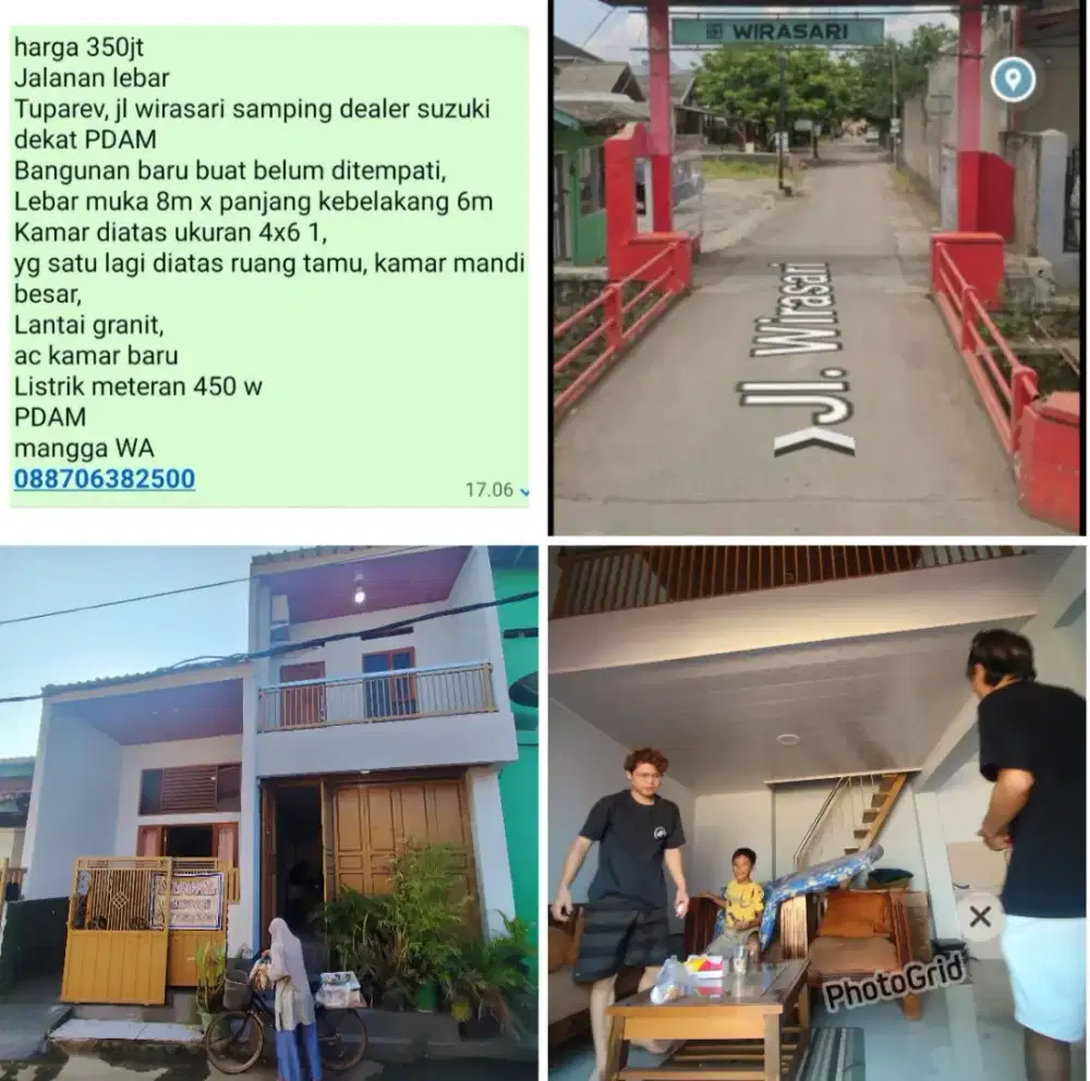 RUKO DEKAT PDAM KOTA CIREBON BARU BANGUN