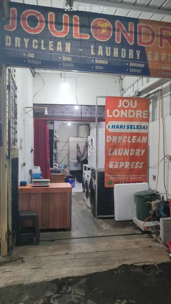 Kasir, Washer & Dryer