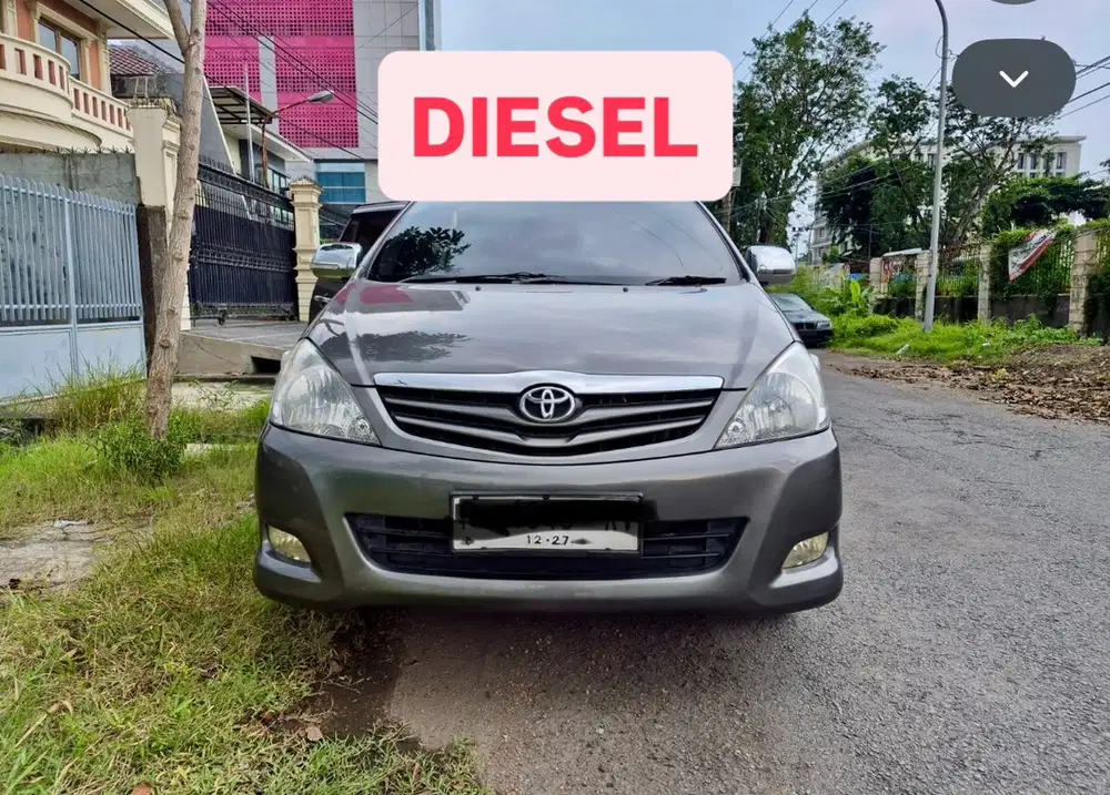 Toyota Kijang Innova 2008 Diesel Manual