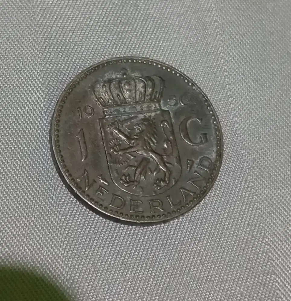 Koin 1 Gulden Ratu Juliana