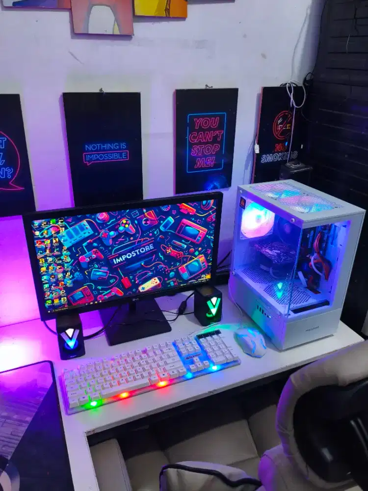 PC GAMING CORE i7 - VGA R7 128BIT - RAM 8GB - SSD 128 - HDD 500GB -NEW