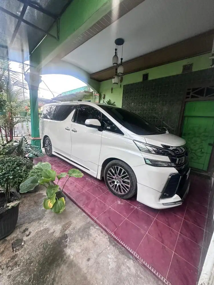 Toyota vellfire ZG alphard istimewa with bodykit modelista