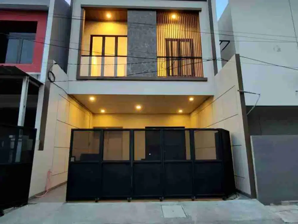 rumah baru modern minimalis lokasi strategis di Rawamangun Jaktim