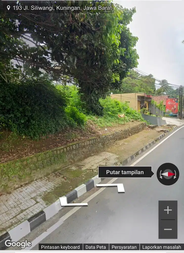 Tanah Strategis di Jalan Raya Siliwangi