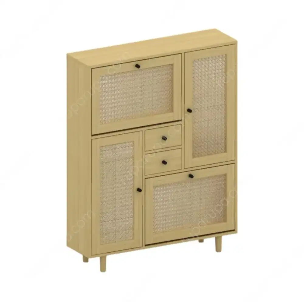 Informa Douma Kabinet Sepatu - Cokelat Oak