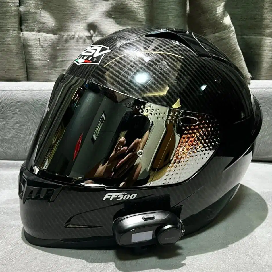 JUAL HELM RSV FF500 Carbon + Parani M10