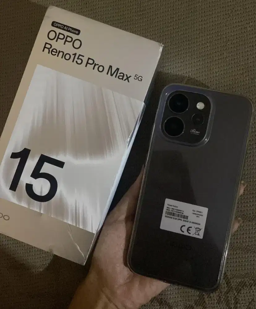 OPPO RENO 15 pro max 5G 12/512 New buka box