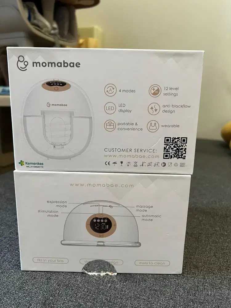 Momabae Breast Pump Handsfree Electric Omni - Sepasang Pompa Asi